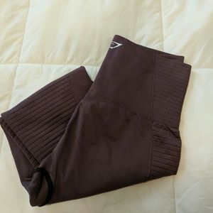 Gymshark seamless leggings with mesh panel